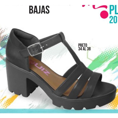 ZAPATOS PLATAFORMA BAJA COD: 48-69225 A
