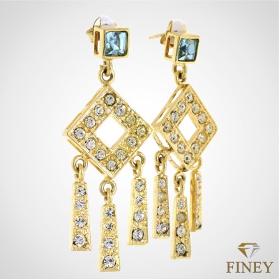 ARETE LARGO ENCHAPADO EN ORO MEJ COD:2096 Ref:00119