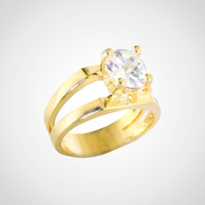ANILLO SOLITARIO CON ZIRCON COD: JFA17