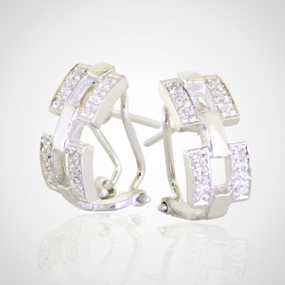 ARETE FORMAS CUADRADAS CON CRISTAL COD: JFAR34 Ref:008110