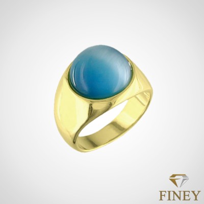 ANILLO ENCHAPADO EN ORO CIRCULAR COD:10928