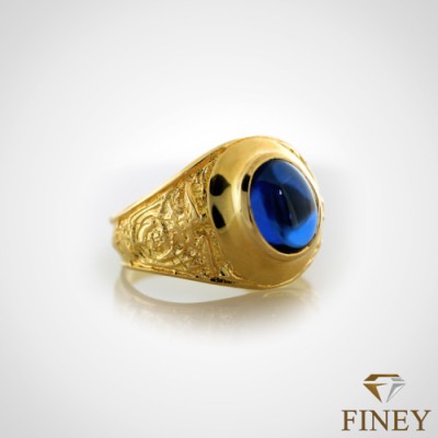 ANILLO DE GRADUACION ENCHAPADO EN ORO COD:003293