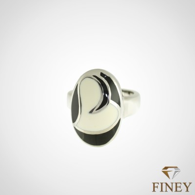 ANILLO OVALADO EN ACERO INOXIDABLE COD:70453