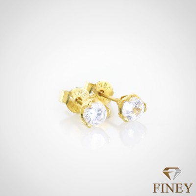 ARETE SOLITARIO ENCHAPADO EN ORO COD:205015