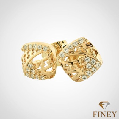 ARETE ENCHAPADO EN ORO DE POSTE COD:ARP00001