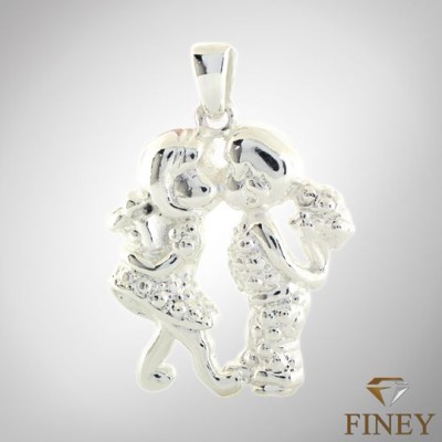 DIJE ENCHAPADO EN PLATA IMÃ�GENES COD:004101B