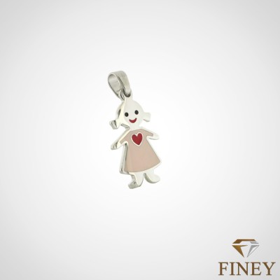 DIJE DE ACERO INOXIDABLE INFANTIL COD:004416