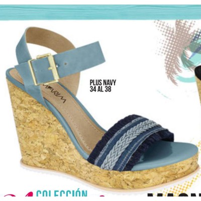 ZAPATOS PLATAFORMA MAGNOLIA COD: 17-57213