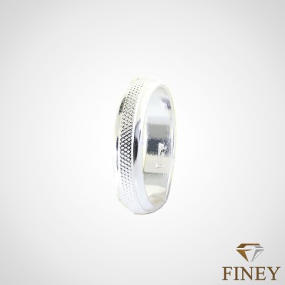 ANILLO LLANO ENCHAPADO EN PLATA COD:604048