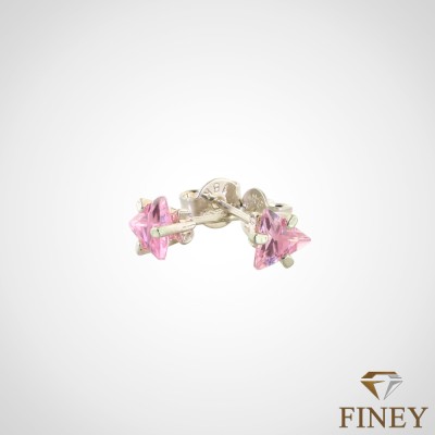 ARETE SOLITARIO ENCHAPADO EN PLATA COD:10354