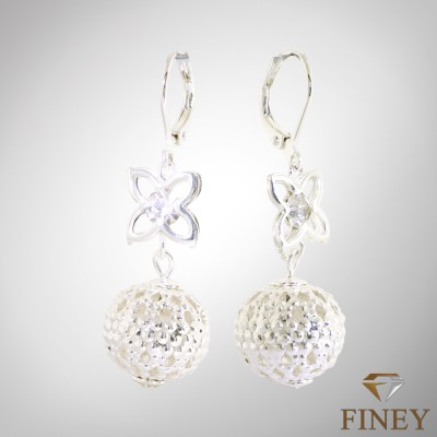 ARETE LARGO ENCHAPADO EN PLATA COD:45678