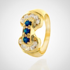 ANILLO EN FORMA DE HEBILLA COD: JFA13